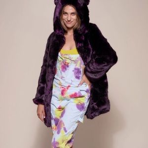 MIDNIGHT WOLF LUXE CLASSIC FAUX FUR COAT | UNISEX 🔥PRICE DROP VALID 24 HRS🔥